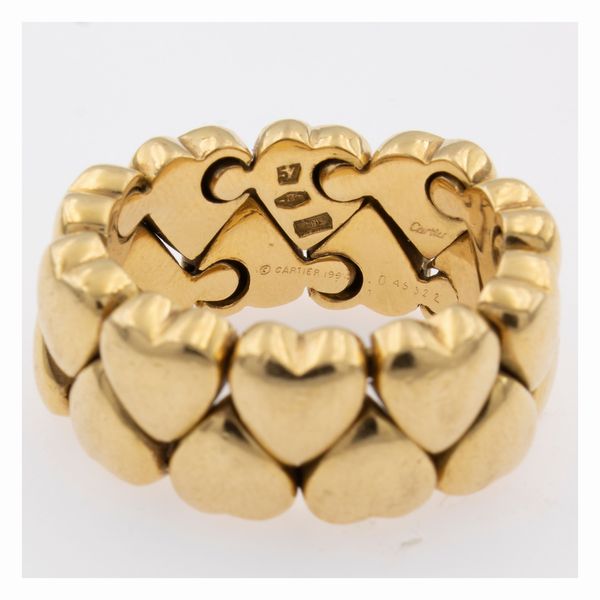 Cartier parure collezione Double Coeurs  - Asta Gioielli e Orologi - Associazione Nazionale - Case d'Asta italiane