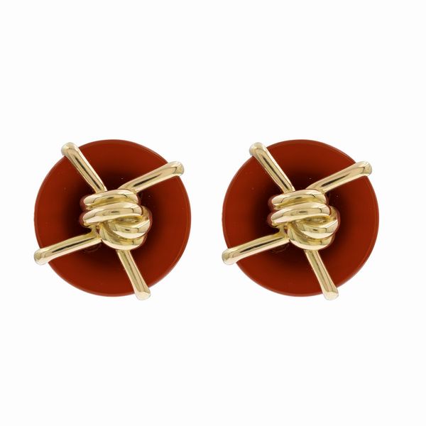 Cartier A. Cipullo orecchini a lobo  - Asta Gioielli e Orologi - Associazione Nazionale - Case d'Asta italiane