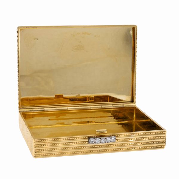 Cartier trousse in oro giallo 18kt  - Asta Gioielli e Orologi - Associazione Nazionale - Case d'Asta italiane