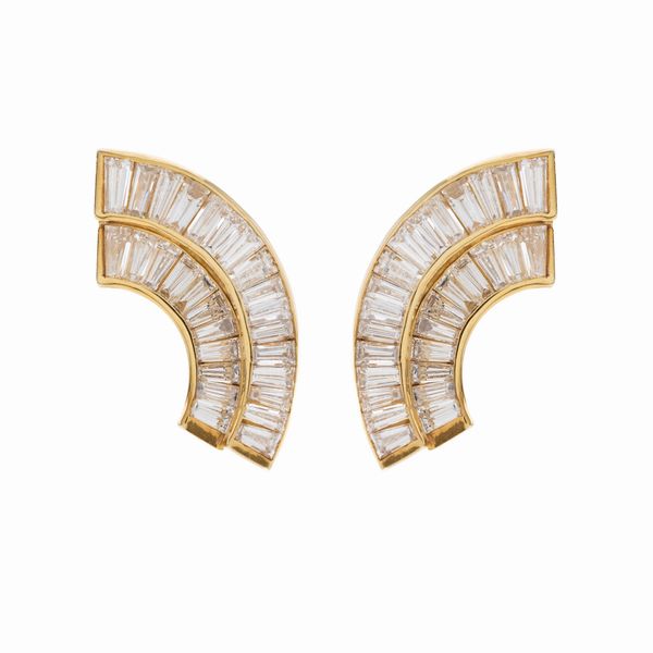 Chantecler orecchini a lobo  - Asta Gioielli e Orologi - Associazione Nazionale - Case d'Asta italiane