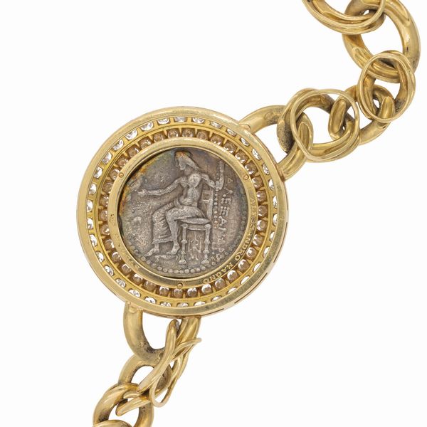 Bulgari collana collezione Monete  - Asta Gioielli e Orologi - Associazione Nazionale - Case d'Asta italiane