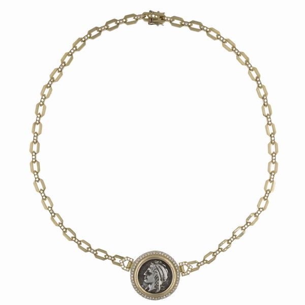 Bulgari collana collezione Monete  - Asta Gioielli e Orologi - Associazione Nazionale - Case d'Asta italiane