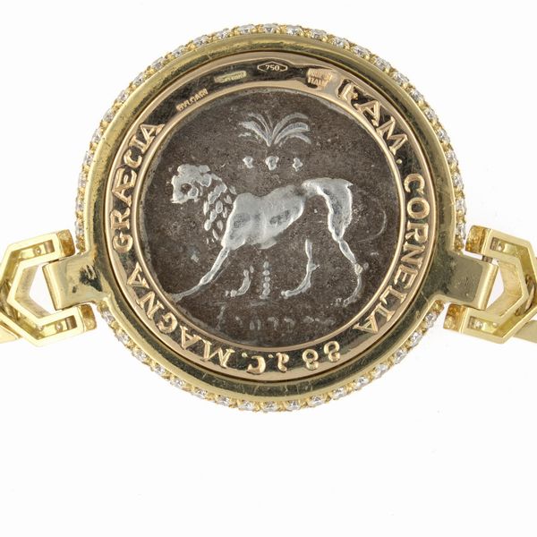Bulgari collana collezione Monete  - Asta Gioielli e Orologi - Associazione Nazionale - Case d'Asta italiane