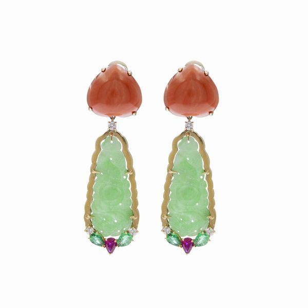 Bulgari orecchini pendenti Vintage Collection  - Asta Gioielli e Orologi - Associazione Nazionale - Case d'Asta italiane