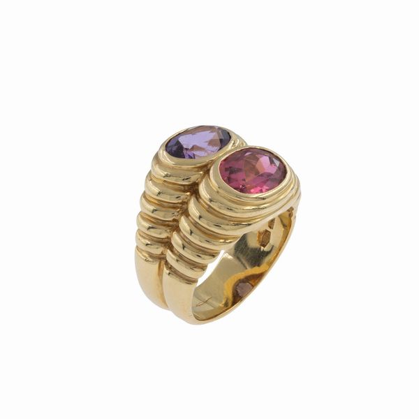 Bulgari anello collezione Doppio Baccellato  - Asta Gioielli e Orologi - Associazione Nazionale - Case d'Asta italiane