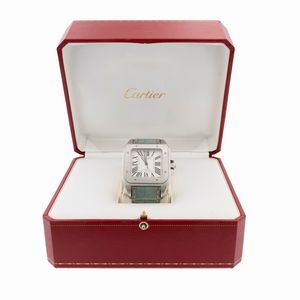 Cartier Santos 100 XL orologio da polso  - Asta Gioielli e Orologi - Associazione Nazionale - Case d'Asta italiane