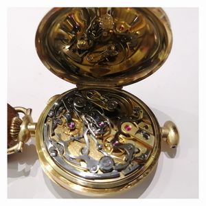 Hausmann orologio cronografo rattrappante oversize  - Asta Gioielli e Orologi - Associazione Nazionale - Case d'Asta italiane