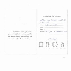 Importante collana con smeraldi Colombiani naturali e diamanti  - Asta Gioielli e Orologi - Associazione Nazionale - Case d'Asta italiane