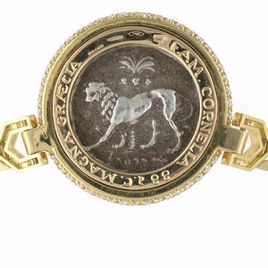 Bulgari collana collezione Monete  - Asta Gioielli e Orologi - Associazione Nazionale - Case d'Asta italiane