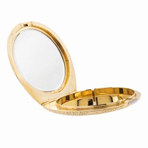 Bulgari trousse portacipria in oro a due colori 18kt  - Asta Gioielli e Orologi - Associazione Nazionale - Case d'Asta italiane