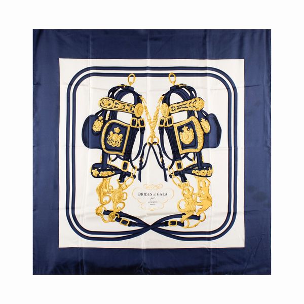 Hermes foulard vintage collezione Brides de Gala  - Asta Bijoux e Fashion Vintage Web Only - Associazione Nazionale - Case d'Asta italiane