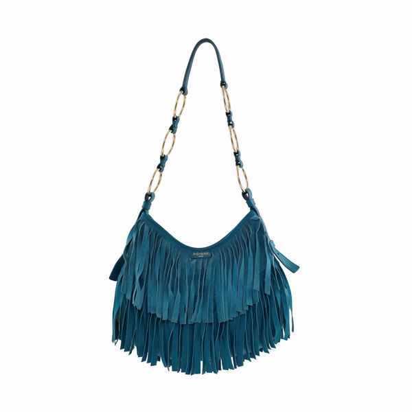 Yves Saint Laurent Rive Gauche Bohemen borsa a spalla vintage  - Asta Bijoux e Fashion Vintage Web Only - Associazione Nazionale - Case d'Asta italiane