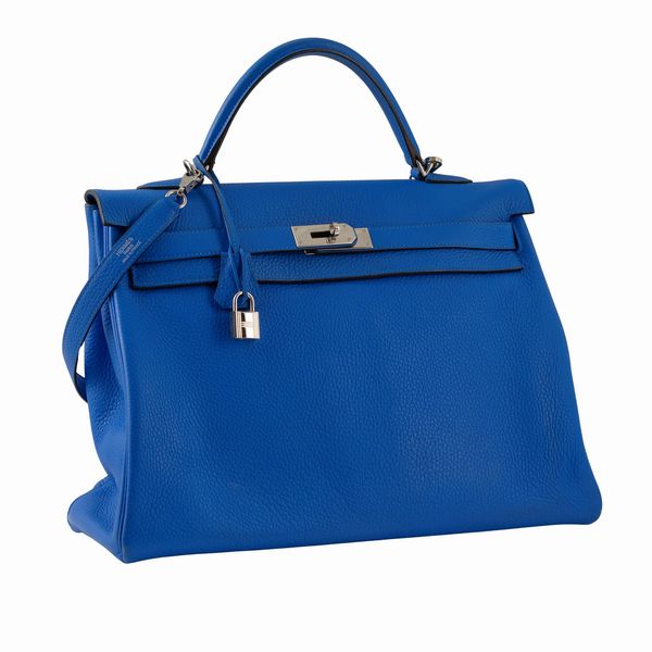 Hermes Kelly 40 borsa a mano vintage  - Asta Bijoux e Fashion Vintage Web Only - Associazione Nazionale - Case d'Asta italiane
