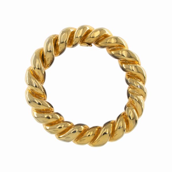Chanel bracciale a manetta bijou vintage  - Asta Bijoux e Fashion Vintage Web Only - Associazione Nazionale - Case d'Asta italiane