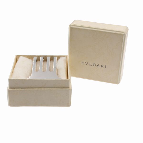 Bulgari fermasoldi vintage in argento 925  - Asta Bijoux e Fashion Vintage Web Only - Associazione Nazionale - Case d'Asta italiane