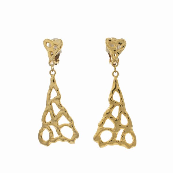 Orecchini pendenti bijou vintage  - Asta Bijoux e Fashion Vintage Web Only - Associazione Nazionale - Case d'Asta italiane