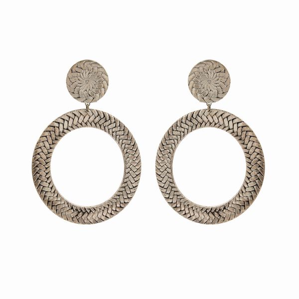 Dublos orecchini pendenti bijou vintage  - Asta Bijoux e Fashion Vintage Web Only - Associazione Nazionale - Case d'Asta italiane