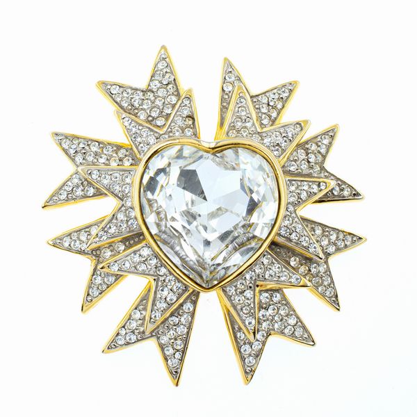 Kennet J Lane spilla bijou vintage  - Asta Bijoux e Fashion Vintage Web Only - Associazione Nazionale - Case d'Asta italiane