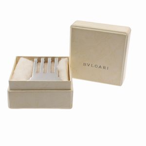 Bulgari fermasoldi vintage in argento 925  - Asta Bijoux e Fashion Vintage Web Only - Associazione Nazionale - Case d'Asta italiane