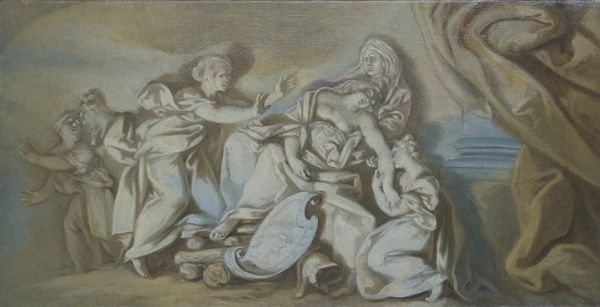BEAUMONT CLAUDIO FRANCESCO Torino 1694  1766 : La morte di Didone  - Asta Asta 148- Dipinti e sculture - Associazione Nazionale - Case d'Asta italiane