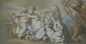 BEAUMONT CLAUDIO FRANCESCO Torino 1694  1766 - La morte di Didone