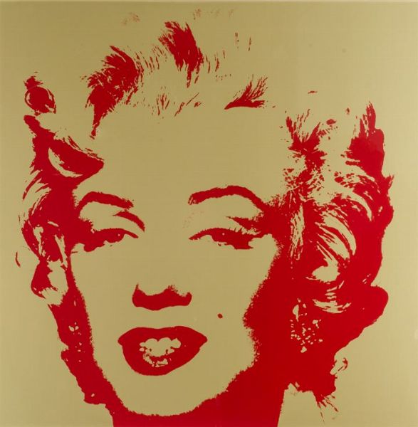 WARHOL ANDY USA 1927 - 1987 : Golden Marilyn 11.40  - Asta Asta 149 Dipinti sculture e grafica - Associazione Nazionale - Case d'Asta italiane