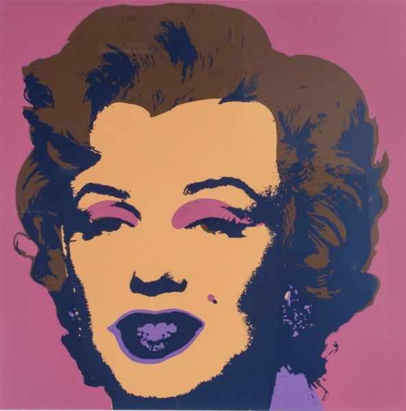 WARHOL ANDY USA 1927 - 1987 : Marilyn Monroe 11.27  - Asta Asta 149 Dipinti sculture e grafica - Associazione Nazionale - Case d'Asta italiane