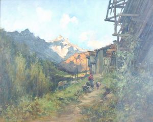 GHEDUZZI MARIO Crespellano (BO) 1891 - 1970 Torino - Val Tomenga