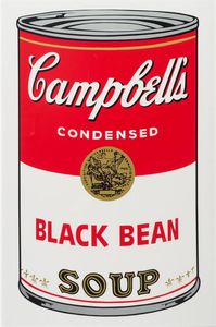 WARHOL ANDY USA 1927 - 1987 - Campbell's Soup Black Bean