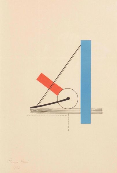 Henri Florence : Composition abstraite, 1923  - Asta Arte Moderna e Contemporanea - Prima Sessione - Associazione Nazionale - Case d'Asta italiane