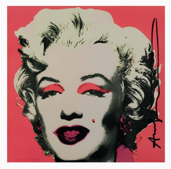 Warhol Andy : Marylin, 1981  - Asta Arte Moderna e Contemporanea - Prima Sessione - Associazione Nazionale - Case d'Asta italiane