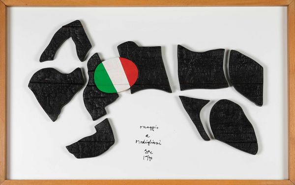 Cavellini Guglielmo Achille : Omaggio a Modigliani, 1970  - Asta Arte Moderna e Contemporanea - Prima Sessione - Associazione Nazionale - Case d'Asta italiane