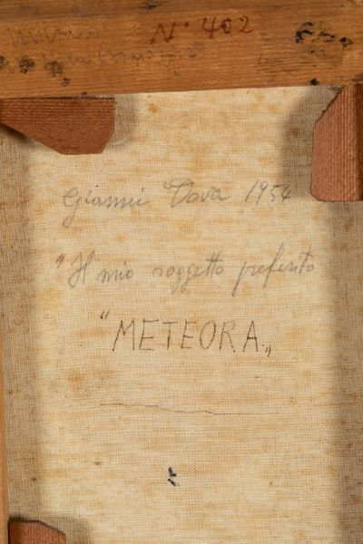 DOVA GIANNI : Nebuloso (Meteora), 1954  - Asta Arte Moderna e Contemporanea - Seconda Sessione - Associazione Nazionale - Case d'Asta italiane