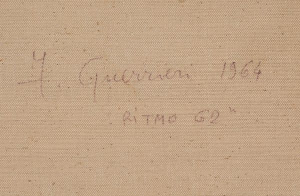 Guerrieri Francesco : Ritmo G2, 1964  - Asta Arte Moderna e Contemporanea - Seconda Sessione - Associazione Nazionale - Case d'Asta italiane