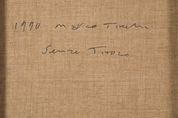 Tirelli Marco : Senza titolo, 1990  - Asta Arte Moderna e Contemporanea - Seconda Sessione - Associazione Nazionale - Case d'Asta italiane