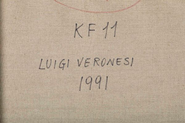 Veronesi Luigi : KF11, 1991  - Asta Arte Moderna e Contemporanea - Seconda Sessione - Associazione Nazionale - Case d'Asta italiane