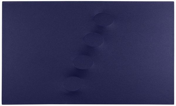 SIMETI TURI : 4 ovali blu, 2011  - Asta Arte Moderna e Contemporanea - Seconda Sessione - Associazione Nazionale - Case d'Asta italiane