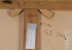 Guerrieri Francesco : Ritmo G2, 1964  - Asta Arte Moderna e Contemporanea - Seconda Sessione - Associazione Nazionale - Case d'Asta italiane