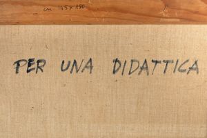 Aric Rodolfo : Per una didattica, 1964  - Asta Arte Moderna e Contemporanea - Seconda Sessione - Associazione Nazionale - Case d'Asta italiane