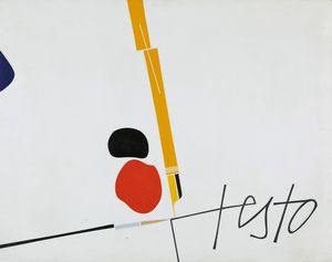 TADINI EMILIO : Testo, 1976  - Asta Arte Moderna e Contemporanea - Seconda Sessione - Associazione Nazionale - Case d'Asta italiane