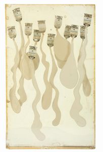 ARMAN FERNANDEZ : Tubi bianchi, 1969  - Asta Arte Moderna e Contemporanea - Seconda Sessione - Associazione Nazionale - Case d'Asta italiane