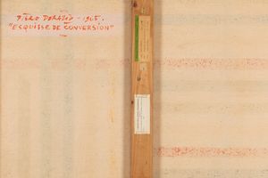 DORAZIO PIERO : Esquisse de Conversion, 1965  - Asta Arte Moderna e Contemporanea - Seconda Sessione - Associazione Nazionale - Case d'Asta italiane