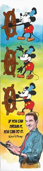 Camarda Larry : Walt Disney If you can dream it you can do it  - Asta I Maestri del Fumetto e dell'Illustrazione - Associazione Nazionale - Case d'Asta italiane