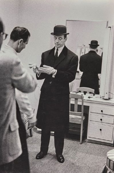 Davidson Bruce : Yves Montand, 1960  - Asta Fotografia - Associazione Nazionale - Case d'Asta italiane
