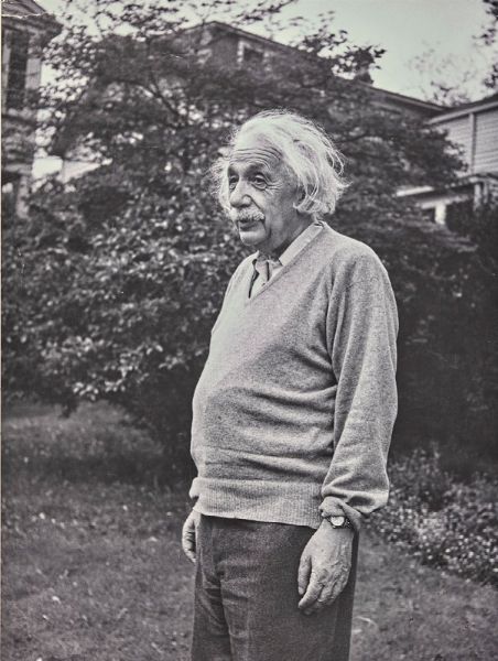 Haas Ernst : Albert Einstein  - Asta Fotografia - Associazione Nazionale - Case d'Asta italiane