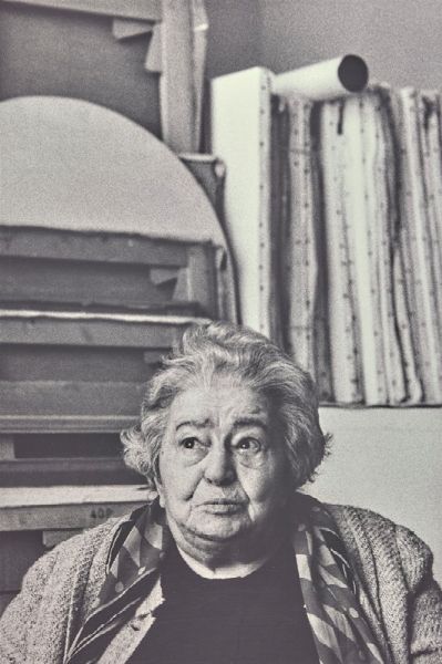Jacot Monique : Sonia delaunay, Paris, 1974  - Asta Fotografia - Associazione Nazionale - Case d'Asta italiane