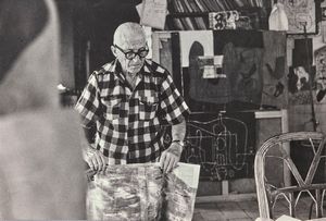 Burri Ren - Le Corbusier, 1960