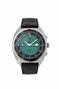 Breitling - Breitling, Geneve, SOCCER, REF. 3431. Orologio da polso, in acciaio, cronografo. Realizzato nel 1970 circa. Accompagnato da una scatola Breitling