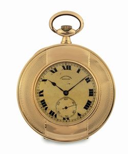 MOVADO - MOVADO, Chronometre. Orologio da tasca, in oro giallo 18K. Realizzato nel 1930 circa