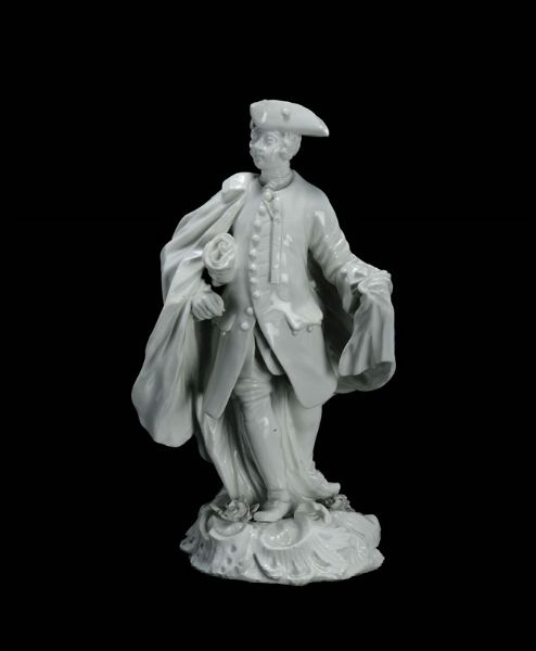Figurina Meissen, modello di Johann Joachim Kaendler, verso il 1750  - Asta Maioliche e Porcellane - Associazione Nazionale - Case d'Asta italiane